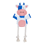 Happy Tails Cow Farmyard Toy
