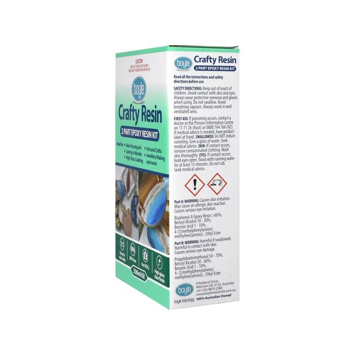 Boyle Crafty Resin 500ml (250ml+250ml) Kit