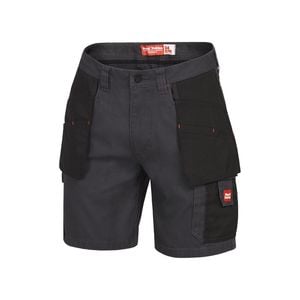 Hard Yakka Charcoal/Black Cargo Shorts - Size 102R