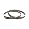 Pacific Air 125mm Stainless Steel Worm Clamp - 2 Pack