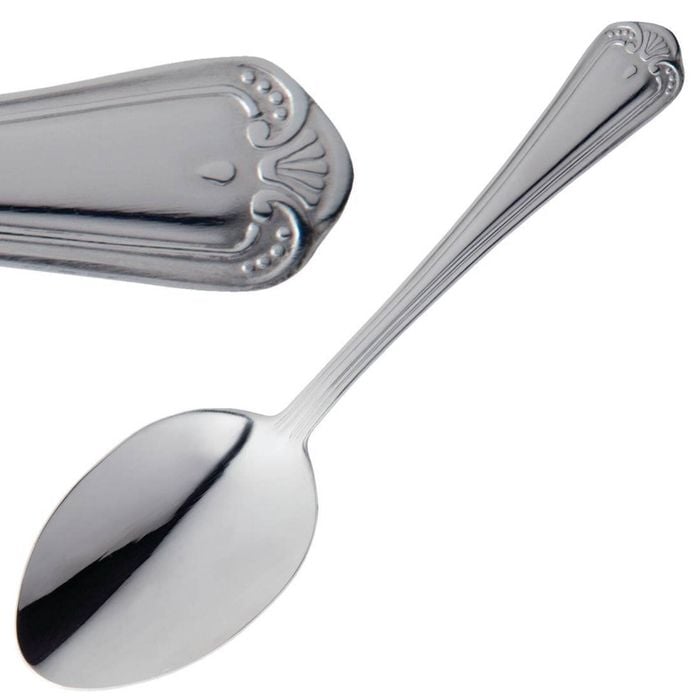 Olympia Service Spoon Jesmond 18/0 Stainless Steel 12 Pack 195mm