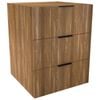 Lugna 768 x 600 x 580mm Cove 3 Drawer Ready to Assemble Unit