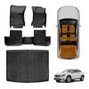Floor Mats Boot Liner Set For Mercedes Benz Gla Class 2014-2019 All Weather Cargo Car Trunk Luggage Tray