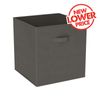 Flexi Storage Clever Pewter Cube Compact Fabric Insert