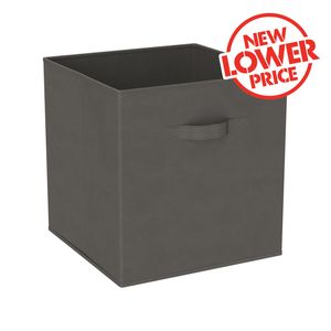 Flexi Storage Clever Pewter Cube Compact Fabric Insert