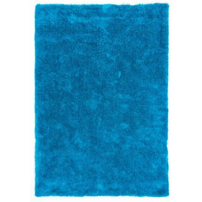 Hufflett 200 x 290cm Lagoon Olinda Polyester Shag Pile Rug