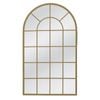 Urban Style Reflections Mirror Lattice Arch Alum Gold