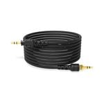 Rode 2.4m Black Headphone Cable - 3.5mm Connection with 1/4" Adaptor