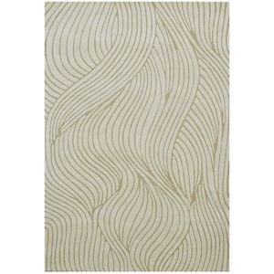 Handtufted Wool Rug-decotex 6448-beige/brown-190x280cm