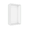 Lugna 1024 x 600 x 280mm White Cabinet Shell - White 600mm