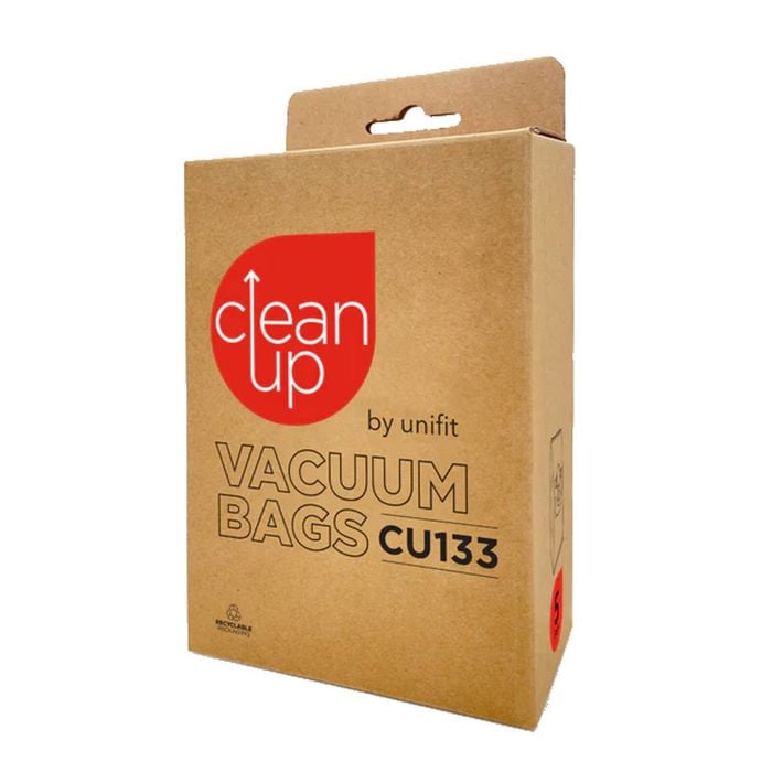 Cleanup by Unifit CU133 Vacuum Bags for Wertheim, Electrolux