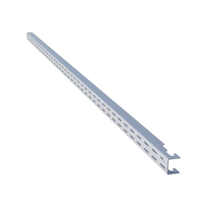Flexi Storage Home Solutions 1206mm White Double Slot Wall Strip