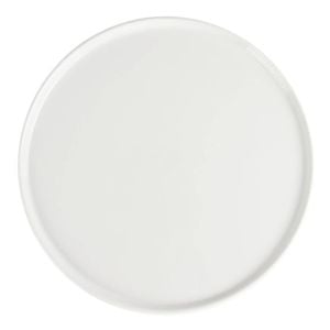 Olympia Pizza Plates Whiteware 4 Pack 330mm Round Ceramic White Dinnerware