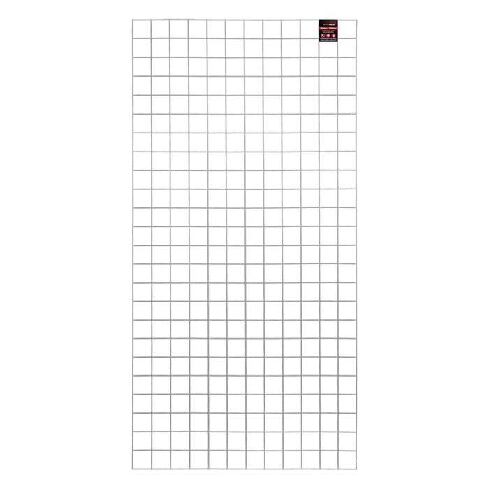 RapidMesh 600 x 1200mm 50 x 50mm White Wire Mesh Panel