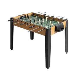 Costway 48'' Wooden Foosball Table Soccer Game Set Family Party