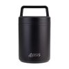 Oasis Stainless Steel D/Wall Insulated Food Flask W/ Handle Black 480ml