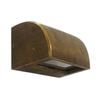 Cla Lighting Exterior 12v Curved Surface Mounted Step Wall Light Bronze Ip65 Large