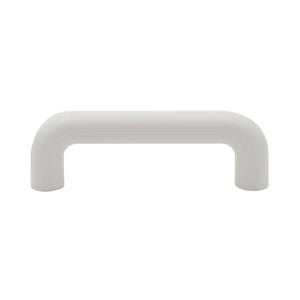 Prestige 16mm White Plastic Round D Handle - White