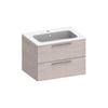 Azzurra 700mm Sherwood Chiaro Fiore Wall Hung Vanity