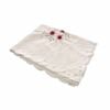 Isadora Flowers Off White Embroidered Rectangular Tablecloth 180 x 275 cm