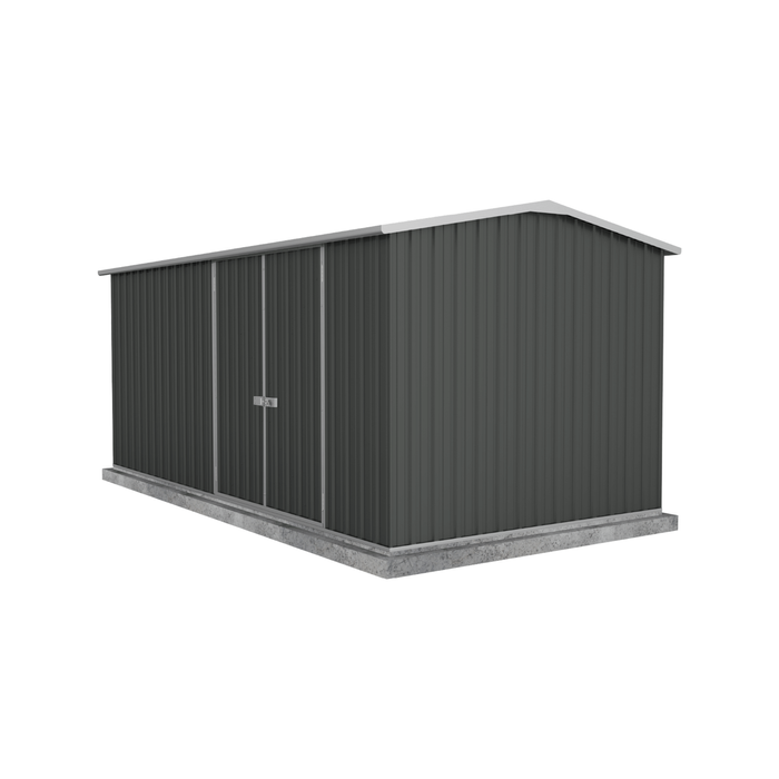 Absco Sheds 4.48 x 2.26 x 2.0m Monument Workshop Double Door Garden Shed