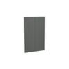 Kaboodle 900mm Grey Fig V-Groove Medium Pantry Doors - 2 Pack