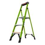 Little Giant 5ft Large 3 Step Tuff-N-Lite Fibreglass Platform Step Ladder
