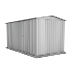Absco Sheds 4.48 x 2.26 x 2.30m Zincalume Double Door Highlander Garden Shed