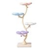 MICHU Fairy Cat Tower Deluxe 4-Tier Designer Flower Cat Tree