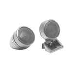 Boss Audio TW18 1" 200W Dome Tweeters Surface Angle Swivel Mount Pair