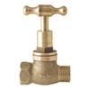Kinetic 15mm Brass Male and Female T Head Stop Cock