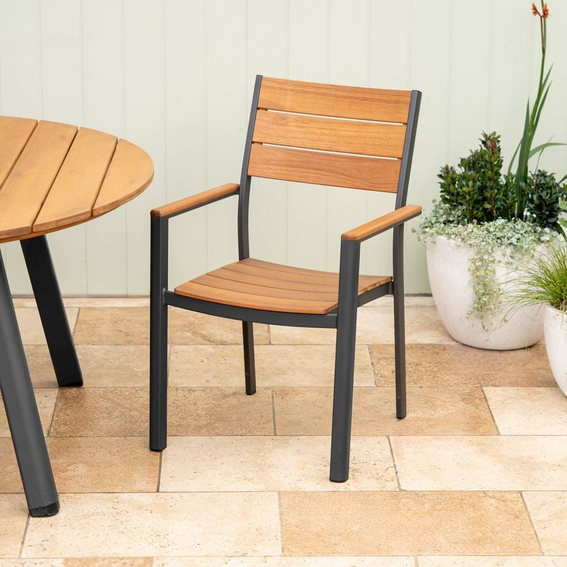 Rhone Timber Stacking Dining Chair