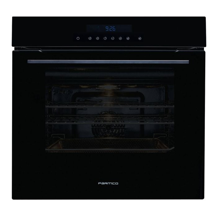 Parmco 600mm Black Pyrolytic 14 Function Oven, Series 6