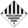 Pinnacle 270 x 270mm Metal Miscellaneous Dangerous Goods 9