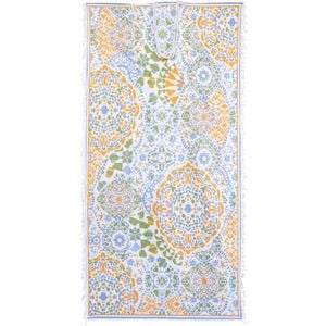 LVD Microfibre Beach Absorbent Floral Pattern Towel In Bag 90x180cm Moroc