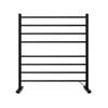  Forme 850mm Black Freestanding Heated Towel Rail
