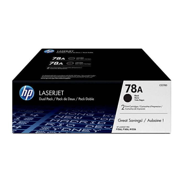 Hp #78a Twin Pack Ce278ad