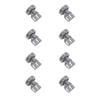 X8 Genuine Dishwasher Lower Basket Wheels Assembly (rollers) 700391set, Suits Asko