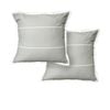 Jason Pair of Calista Hazel European Pillowcases 65 x 65cm