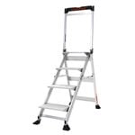 Little Giant Jumbo Step 4 Step Ladder With Handrail