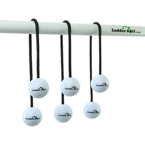 Vivere Ladder Golf Hard Bolas (3 pack) - White - Replacement or additional bolas