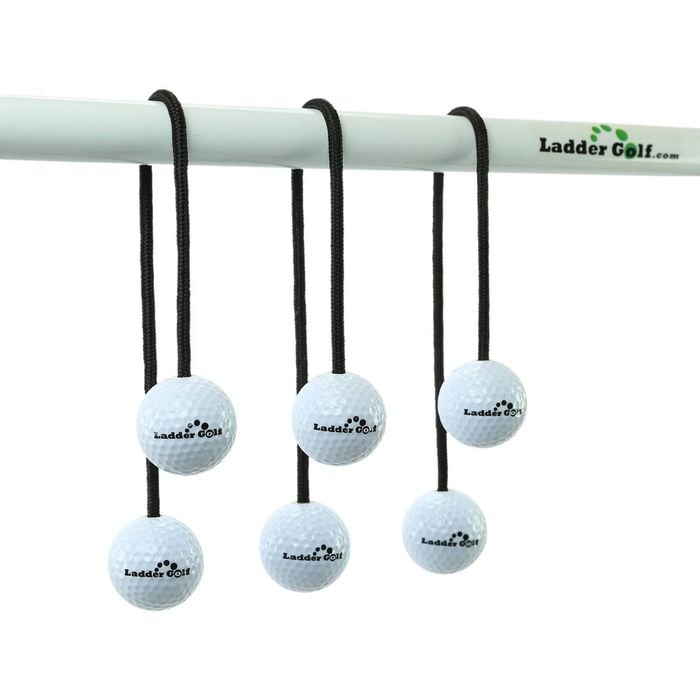Vivere Ladder Golf Hard Bolas (3 pack) - White - Replacement or additional bolas