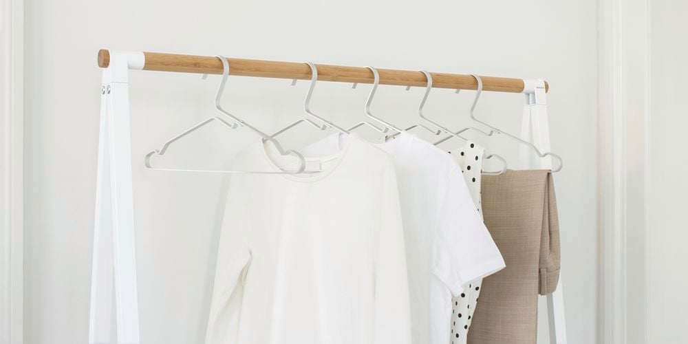 Organisation of clothing on hangers