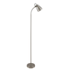 Telbix Nova Contemporary Standing Floor Lamp Light Metal Nickel