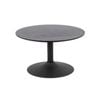Modern Furniture TITAN Round Coffee Table 70cm - Black