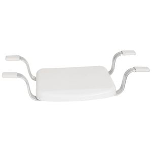 evekare 340 x 420mm White Deluxe Suspended Bath Seat