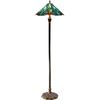 G&g Annika Blue Dragonfly Floor Lamp