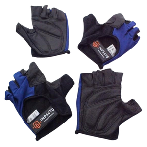 Impacto Sports & Wheelchair Gloves, Half-Finger, XL, Pair