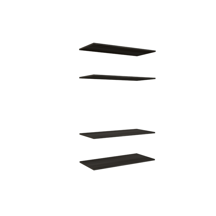 Lugna 4 Shelf Insert Kit Storm Fits 900 x 380mm Cabinet Shell