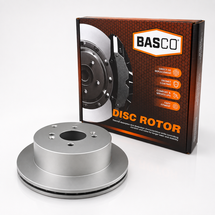Rear Brake Rotor for Hyundai Accent MC, Getz TB, i20 PB 262mm